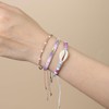 KELITCH Friendship Bracelet Colourful Stackable Beads Bangle Meaningful Jewellery for