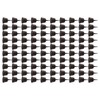 100PCS Plastic Fertilizer Mesh Basket with Lid Planting Fertilizer Net