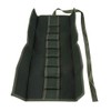 Portable Green Canvas Tool Roll Bag with 10 Pockets for
