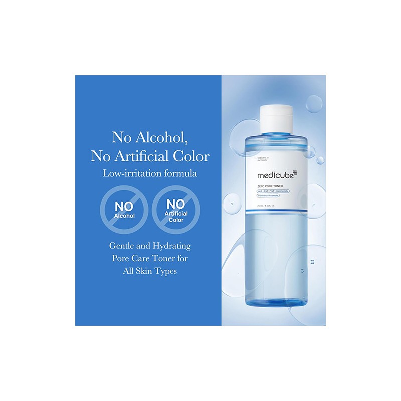 MEDICUBE [MEDICUBE]Zero Pore Toner 250ml