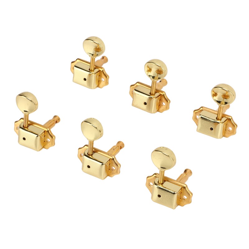 6 Pcs String Tuning Pegs 3L3R High Strength Metal Machine