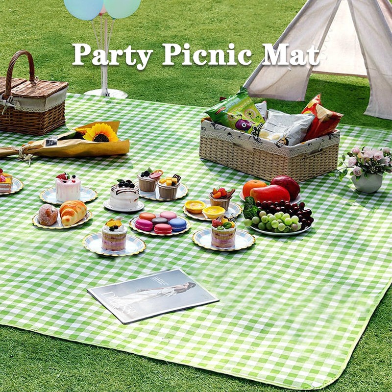 Dafape Picnic Blanket, Large Waterproof Sand-Proof Camping Beach Mat Lightweight
