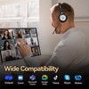 Wireless Headset with Mic for Work,Bluetooth Headphone with Noise Cancelling