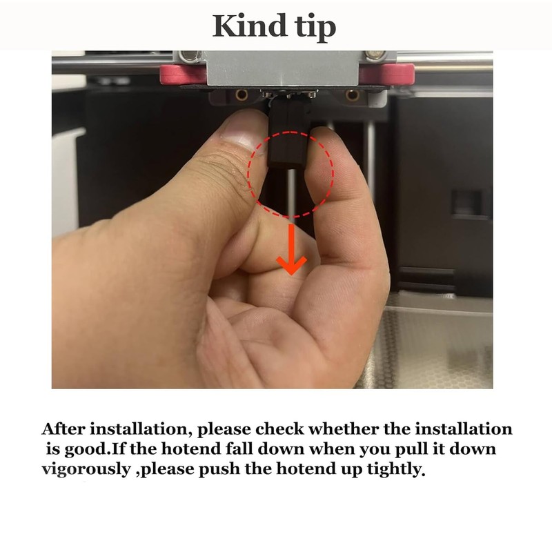 Prstudy Upgrade Ceramic Nozzle Hotend Kit for Flashforge Adventurer 5/