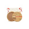 Zao 305 Milchschokolade Compact Powder in a Refillable Bamboo Container Certified