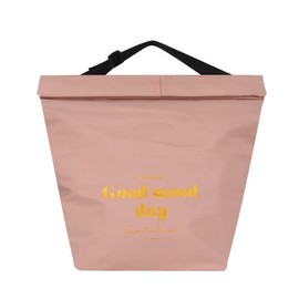 even Lunch Bag (Pink), Cold Insulation, Large, Stylish, Cute, Kids, Bento Box, Men's, Tote Type, Women's, Lunch Bag, Large Capacity, Folding