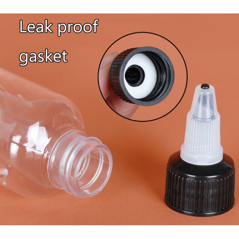 LALOCAPEYO 20Pcs Twist Bottle Caps 20/410 Squeeze Bottle Cap Replacement