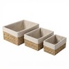Rattanzenith Wicker Storage Baskets Set of 3, Bathroom & Shelf