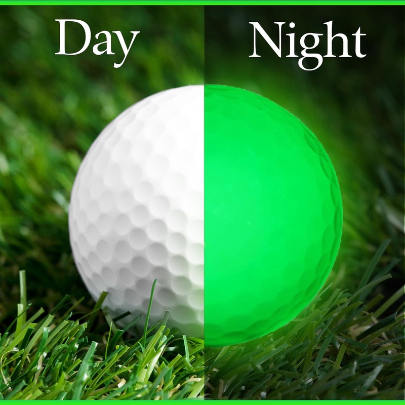 Reclaiming Par Glow in The Dark Golf Balls, Practice Golf