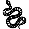 Celestial Snake with Moon Phases Vinyl Decal Sticker for Car/Window/Wall