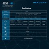 IMALENT BL50 Rechargeable EDC Flashlight 3600 Lumens, UV Light and