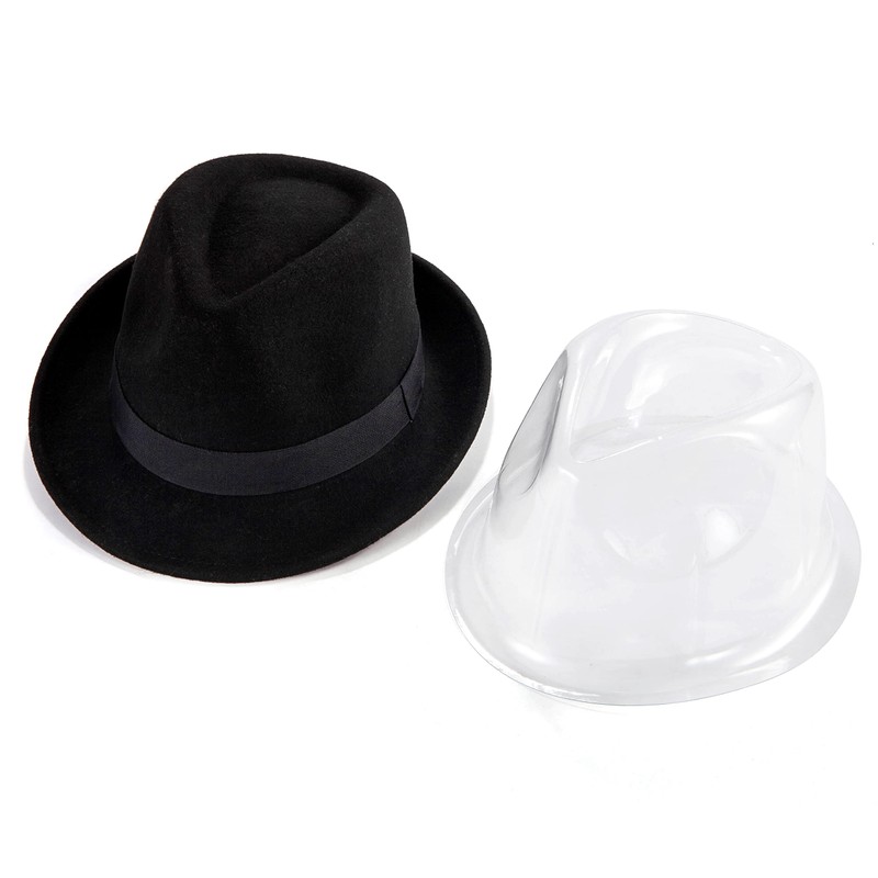 LADYBRO 20Pcs Trilby Fedora Hat Holder, Protect Shape, for Straw