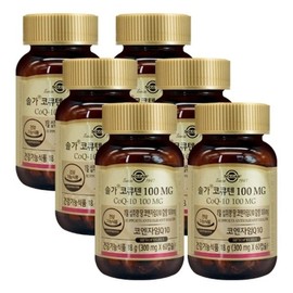 Solgar CoQ10 100 300mgX60capsulesX6ea23276421672029 / 솔가 코큐텐 100 300mgX60캡슐X6개23276421672029