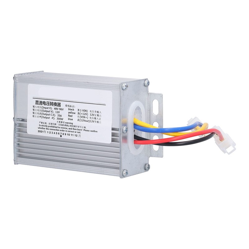 48V-96V to 12V DC Voltage Converter, Waterproof Module Transformer, for