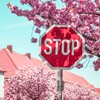 sourcing map 4pcs Stop Sign 12" x 12" Warning Reflective
