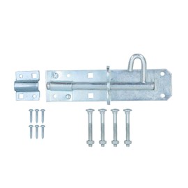 6” (150mm) Galvanised Brenton Slip Bolt Padbolt Slide Latch Lock Sheds Gates 2pk