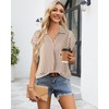 Gaharu Dressy Casual Shirts for Women: Wrinkle-Free Office Blouse with