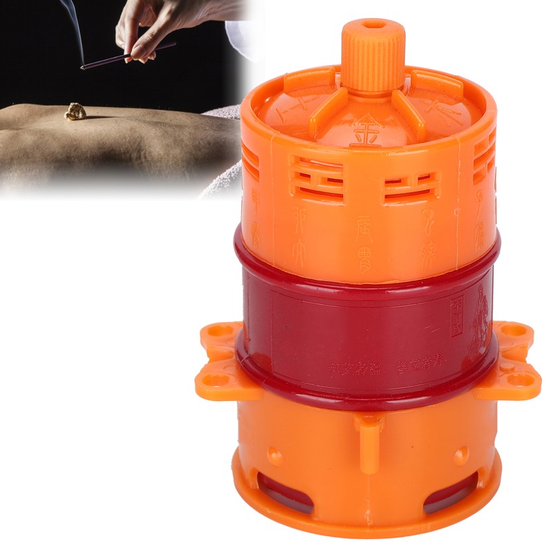 Moxibustion Box MultiLayers Body Moxibustion Treatment Therapy Moxa Holder Can