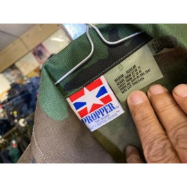 bdu shirt twill 55/45 cotton/poly woodland 4 pockets propper international  medi