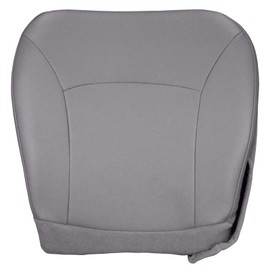 The Seat Shop Driver Bottom Replacement Vinyl Seat Cover - Medium Flint Gray (Compatible with 2004-2008 Ford Econoline E-Series E150, E250, E350)