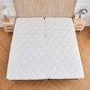 Kingnex Quilted Split Top King Mattress Topper Pad for Adjustable