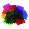 A4 Coloured Cellophane Craft Sheets 6 Assorted Colours Stained Glass