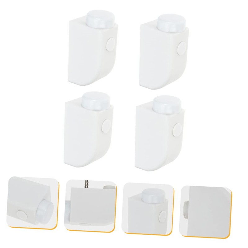 COHEALI 4Pcs Window Safety Latch Security Lock for Sliding Doors