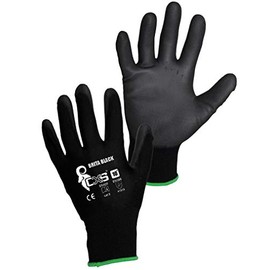 CXS Brita Work Gloves, Ideal for Gardening, Fine and Finishing Work, Warehouse, Workshop, Car Service, Assembly Work, black