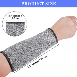 DYTHHN 4Pcs Gardening Sleeves Arm Protection Anti Abrasion Level 5 Protective Arm Sleeves Slash Resistant Arm Protection Sleeves Guard for Garden Kitchen Farm Work