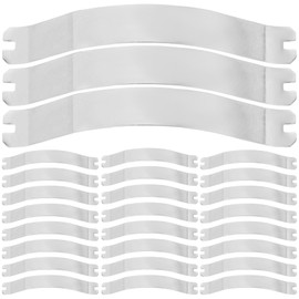 STOBOK 50pcs Spring Clips Stainless Steel Picture Frame Hardware Diy Picture Framing Tools Picture Frame Spring Retaining Clips Backing Clips for Hanging Pictures Photos B