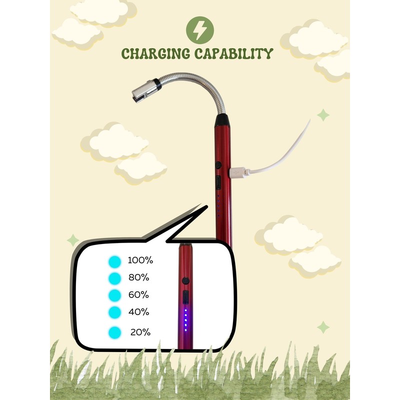 Adventure for You - Electric Rechargeable Lighter with Flexible Long