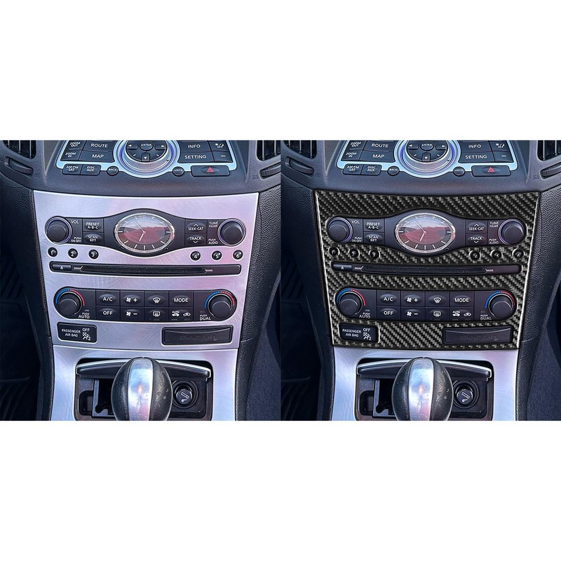NVCNX Real Carbon Fiber Compatible with Infiniti G35 G37 X