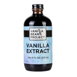 Pure Vanilla Extract | Cooking and Baking Necessity | Vanilla Bean Project | 8 Ounce