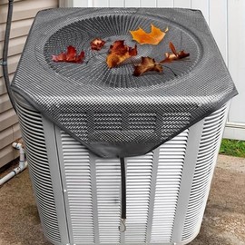 AC Unit Cover | AC Unit Covers Outdoor,Waterproof Defender Screen 35X35Inch Fence Shade for Window Leaf Defense