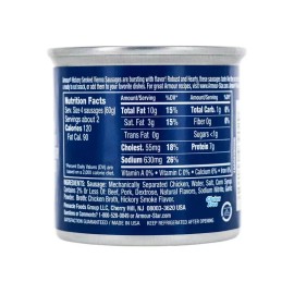 CAN Armour Star Vienna Sausage, Smoked- Can 4.6 oz