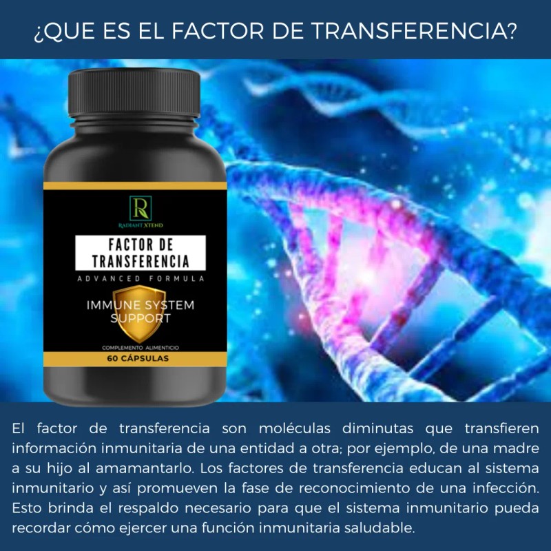 Factor De Transferencia, Fórmula Avanzada, Inmune Factor 7
