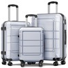 Camkey Luggage 3 Piece Set Suitcase Spinner Hardshell Lightweight TSA