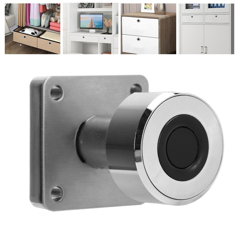 Keyless Furniture Drawer Lock USB Rechargeable Smart Fingerprint Lock for