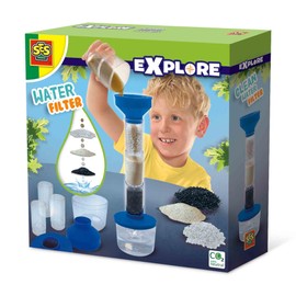 SES Creative 25206 Explorer Water Filter, Experiment Kit for Children, Ages 8+
