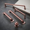 khtumeware 10 Pack 2-1/2"(64mm) Vintage Drawer Pulls Antique Copper Cabinet