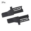 2pcs Boot Lid Bracket Pair Boot Cover Guide Pin For
