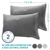 Dreamzie Pillowcases, 40 x 70 cm (Set of 2), 100%