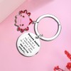 Tihnvk Positive Axolotl Gifts Axolotl Keychain For Friends Emotional Support