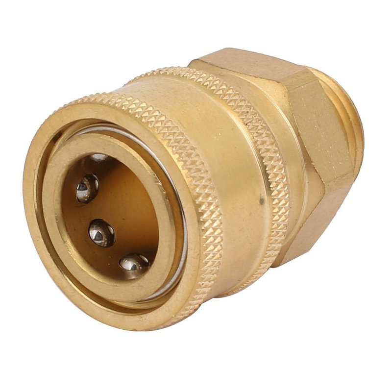 uxcell M18 Male Thread Cleaning Machine Pressure Washer Pipe Quick