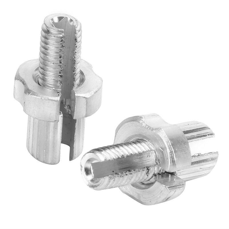 Akozon 2pcs M7 Brake Handle Lever Adjusting Screws Fastener Bolts,