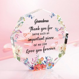Mothers Day Gifts for Grandma Birthday Gifts for Grandma Acrylics Grandmother Gifts Mothers Day Great Grandma Gifts for Grandma Gift for Grandma Grandmothers Day Gifts Christmas Gifts Easter Presents Thanksgiving