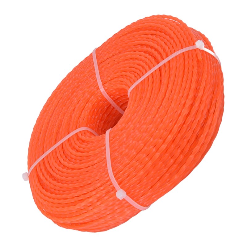 Nylon Trimmer Cord 2.7mm 100m Twist Shape String Trimmer Line