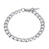 PROSTEEL Men's Bracelet 6/9/13 mm Wide Stainless Steel Curb Chain