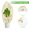 Bonviee 2 Packs Plant Covers Freeze Protection-78.74”×94.48” Large Tree Covers