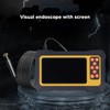 Dual Lens Industrial Endoscope ABS 1080P Digital Inspection Camera Waterproof